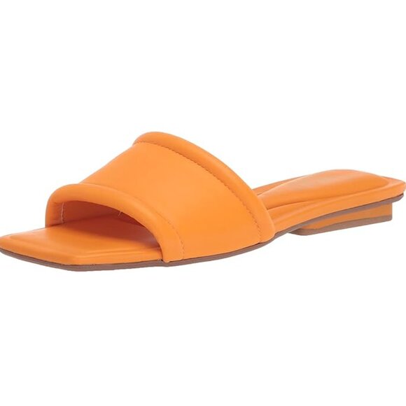 Franco Sarto Shoes - Franco Sarto Caven Slide Sandal | Orange | Size 10